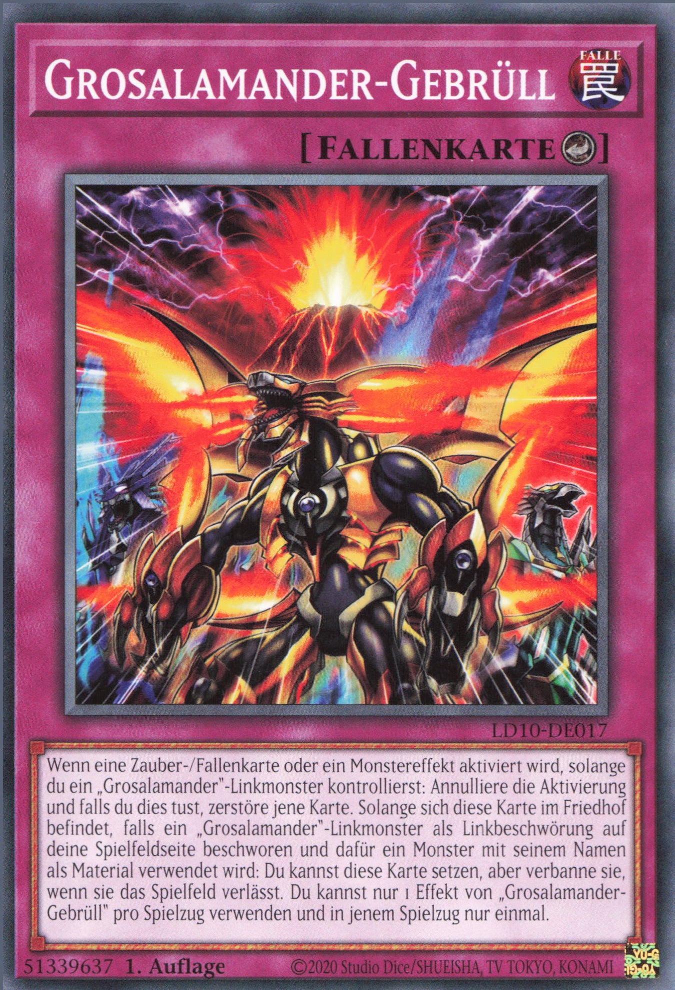 Yu-Gi-Oh! Grosalamander-Gebrüll