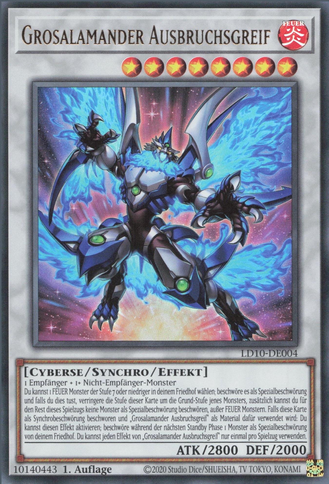 Yu-Gi-Oh! Grosalamander Ausbruchsgreif