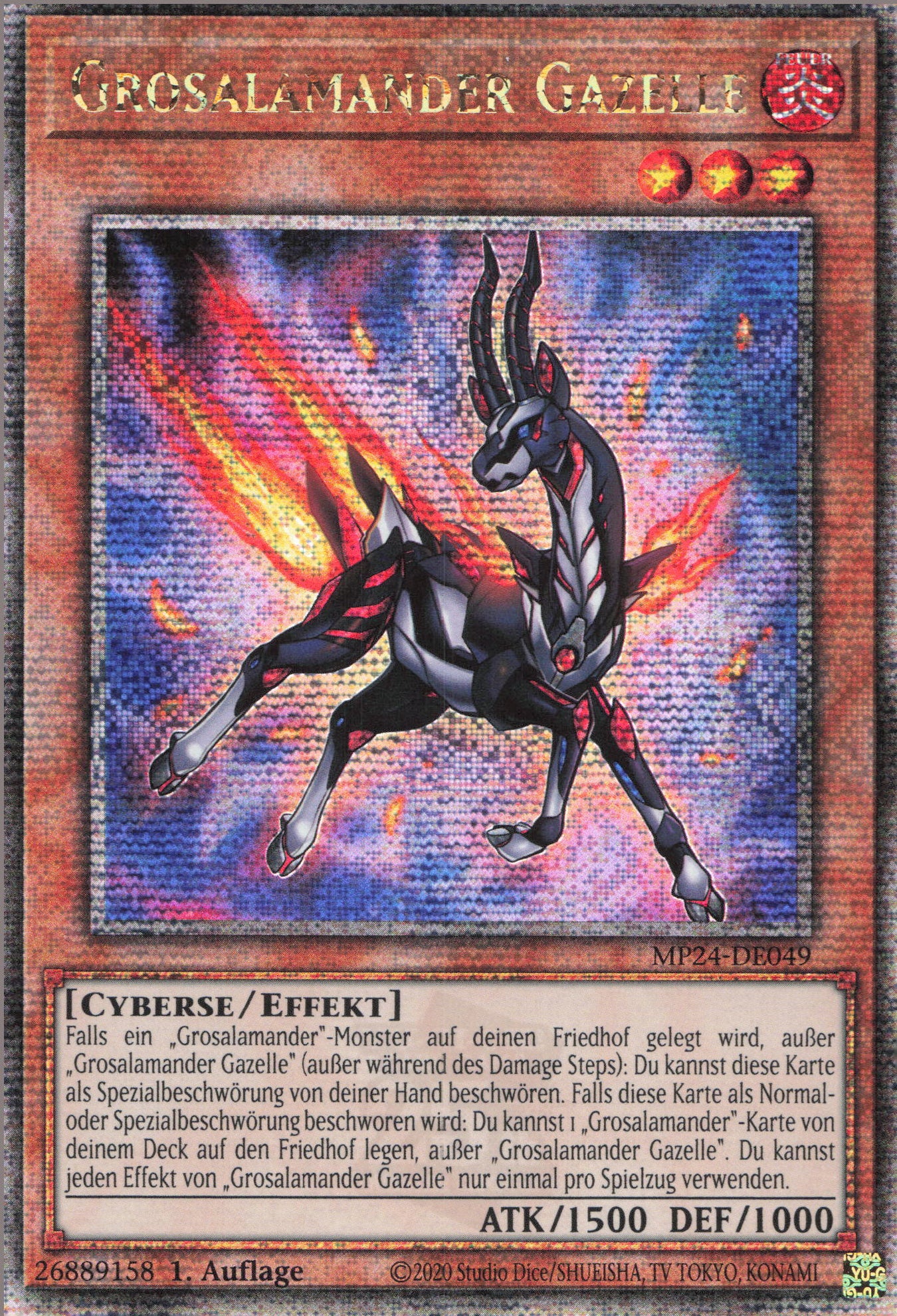 Yu-Gi-Oh! Grosalamander Gazelle