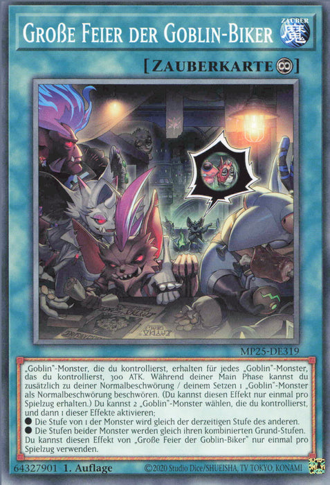 Große Feier der Goblin-Biker MP25-DE319 Common Deutsch
