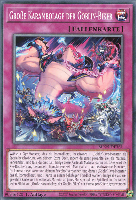 Große Karambolage der Goblin-Biker MP25-DE361 Common Deutsch