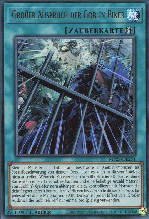 Großer Ausbruch der Goblin-Biker MP25-DE251 Ultra Rare Deutsch