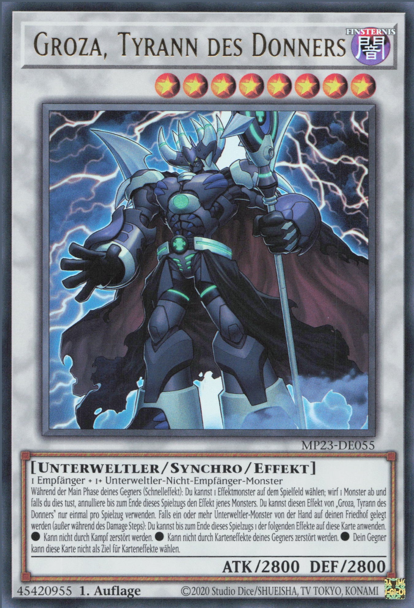 Yu-Gi-Oh! Groza, Tyrann des Donners