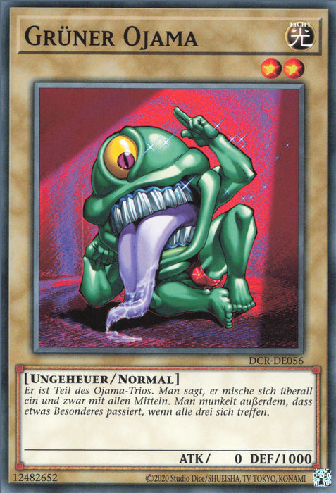 Grüner Ojama DCR-25TH-DE056 Common Deutsch