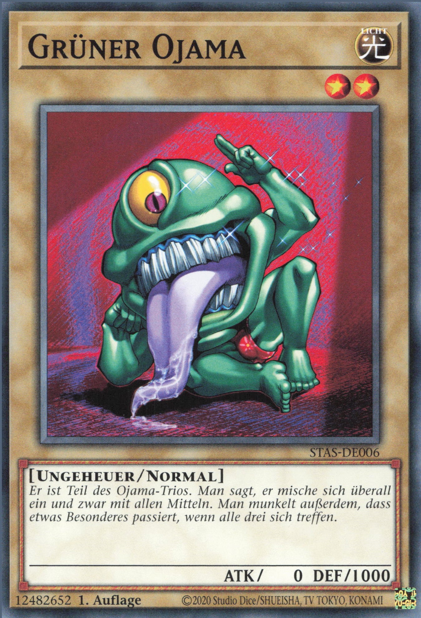 Yu-Gi-Oh! Grüner Ojama