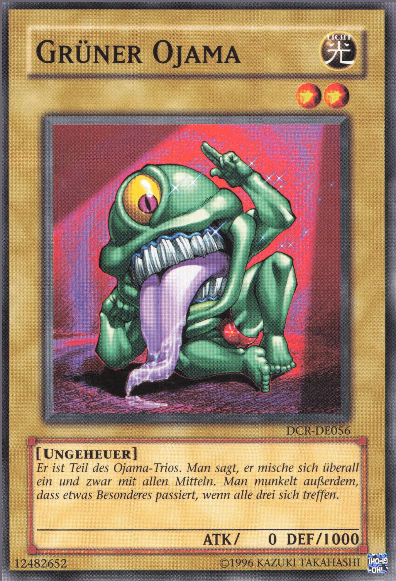 Yu-Gi-Oh! Grüner Ojama (V.1)
