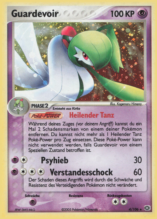 Guardevoir EM-4 Holo Rare Deutsch