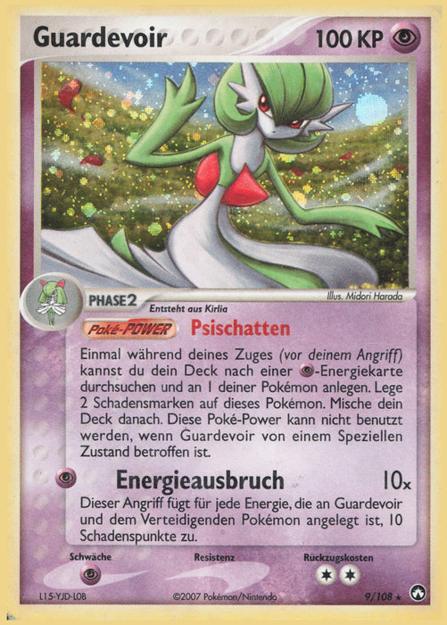Guardevoir PK-9 Holo Rare Deutsch