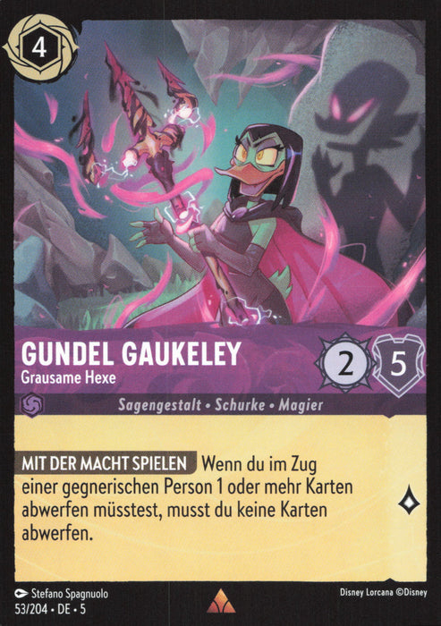 Gundel Gaukeley - Grausame Hexe 5SSK-53 Rare Deutsch