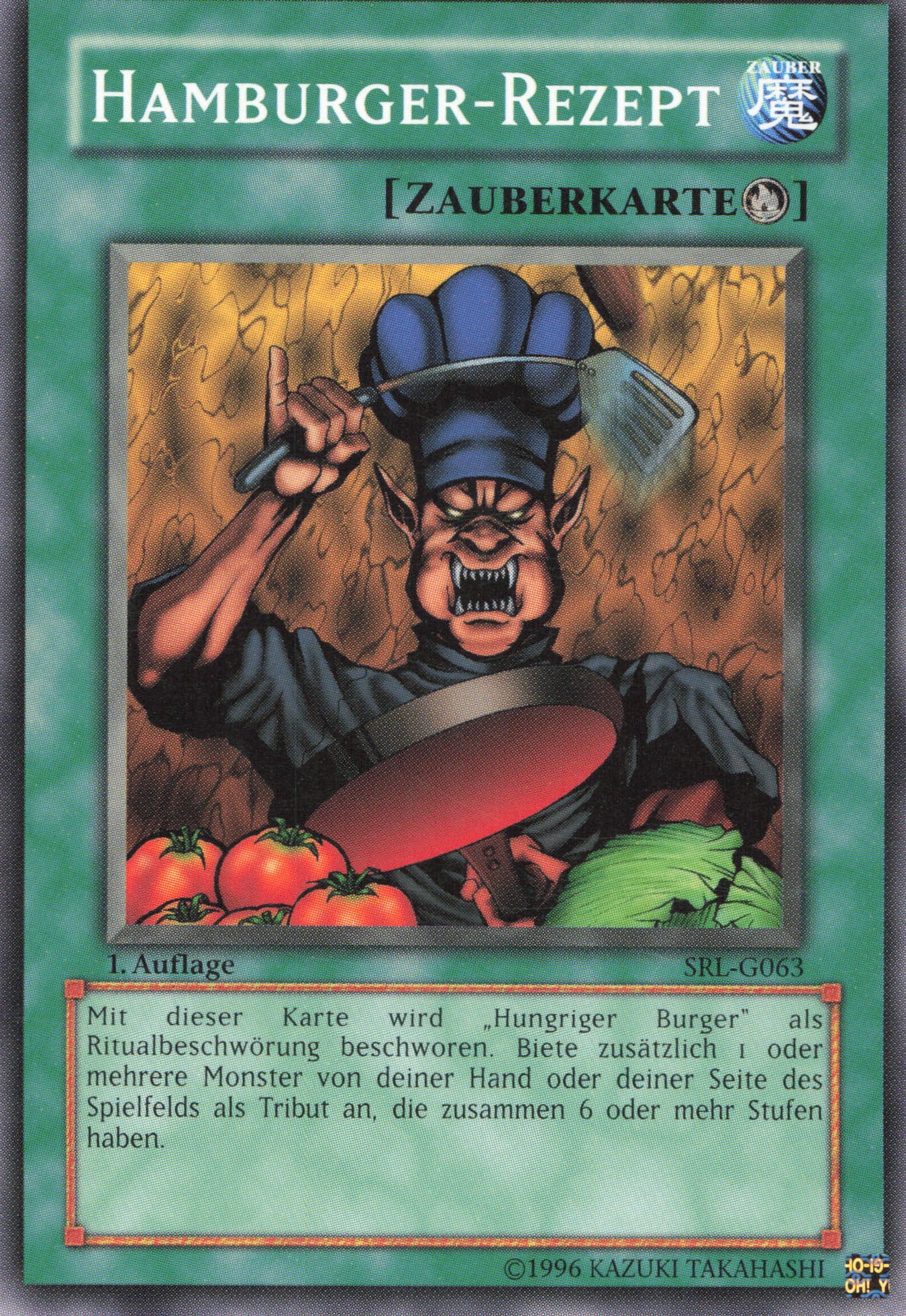 Yu-Gi-Oh! Hamburger Rezept (V.3)