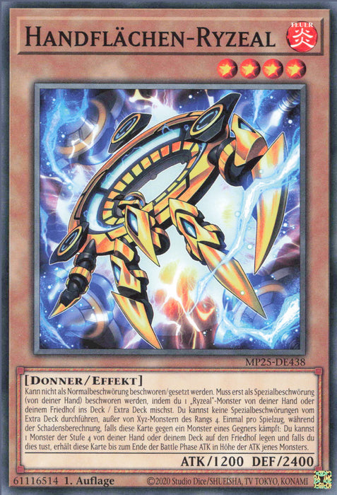 Handflächen-Ryzeal MP25-DE438 Common Deutsch