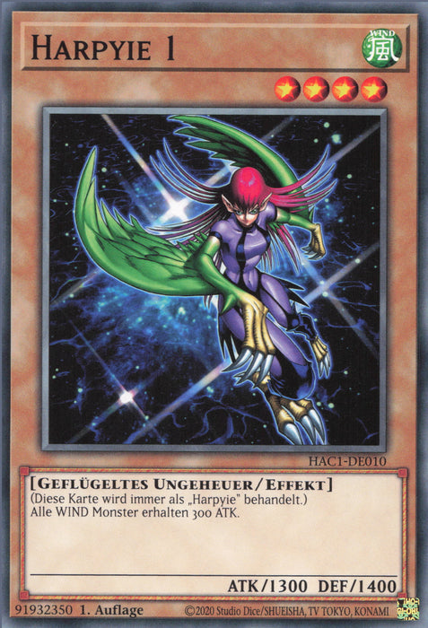 Harpyie 1 (V.1) HAC1-DE010 Common Deutsch
