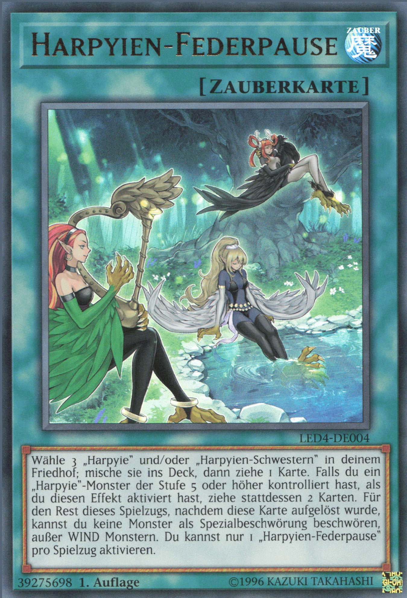 Yu-Gi-Oh! Harpyien-Federpause
