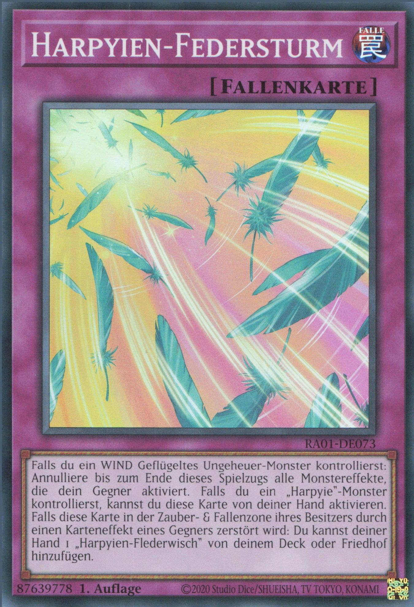 Yu-Gi-Oh! Harpyien-Federsturm (V.1)
