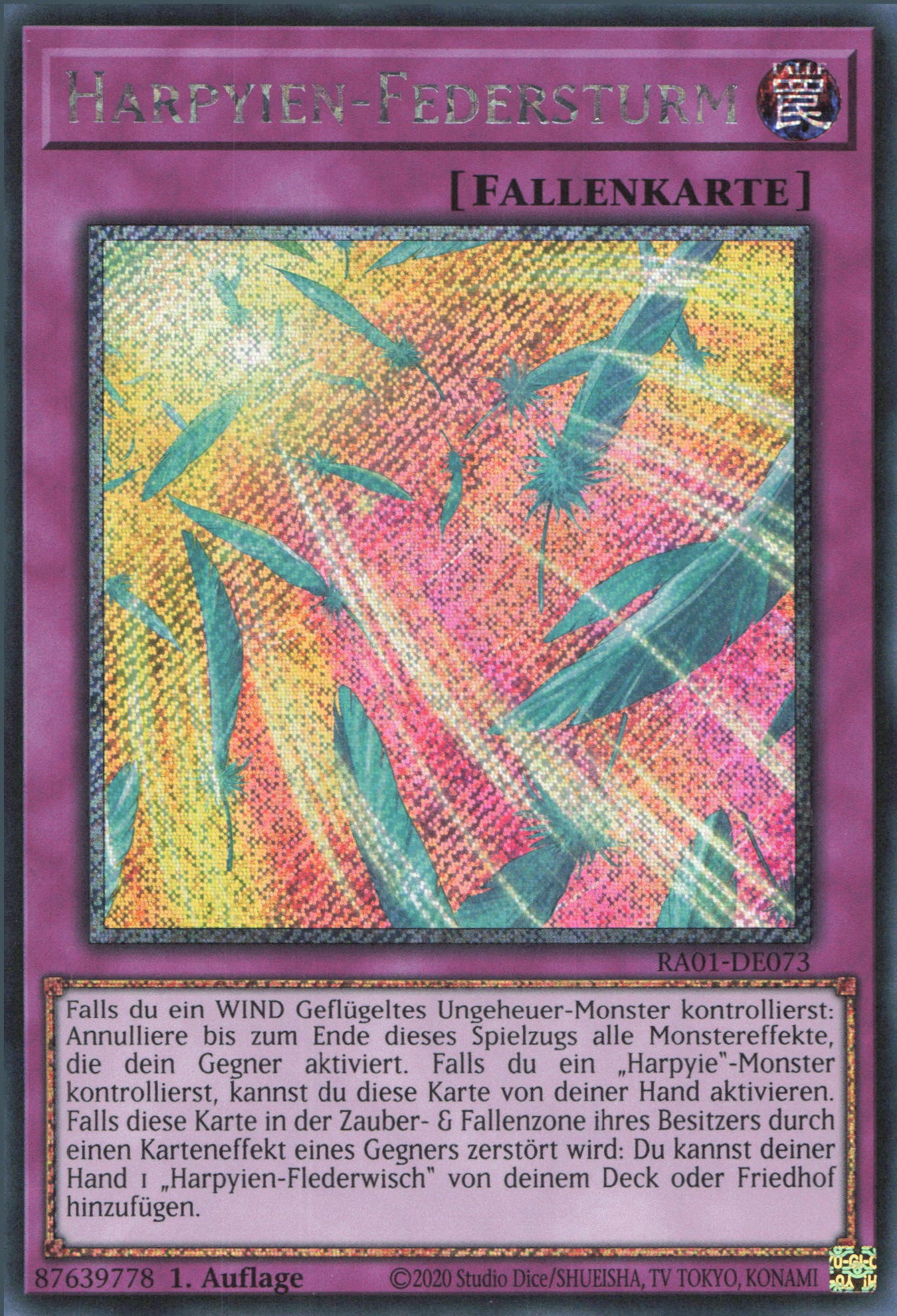 Yu-Gi-Oh! Harpyien-Federsturm (V.4)