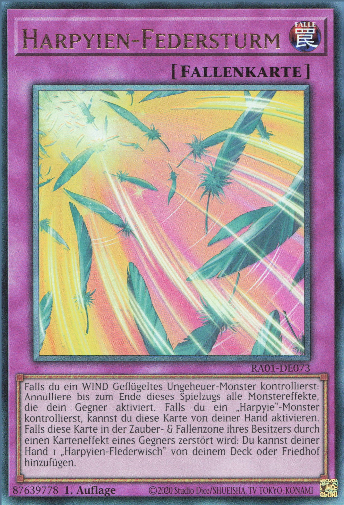 Yu-Gi-Oh! Harpyien-Federsturm (V.7)