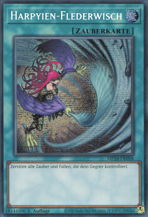 Harpyien-Flederwisch MP24-DE058 Secret Rare Deutsch