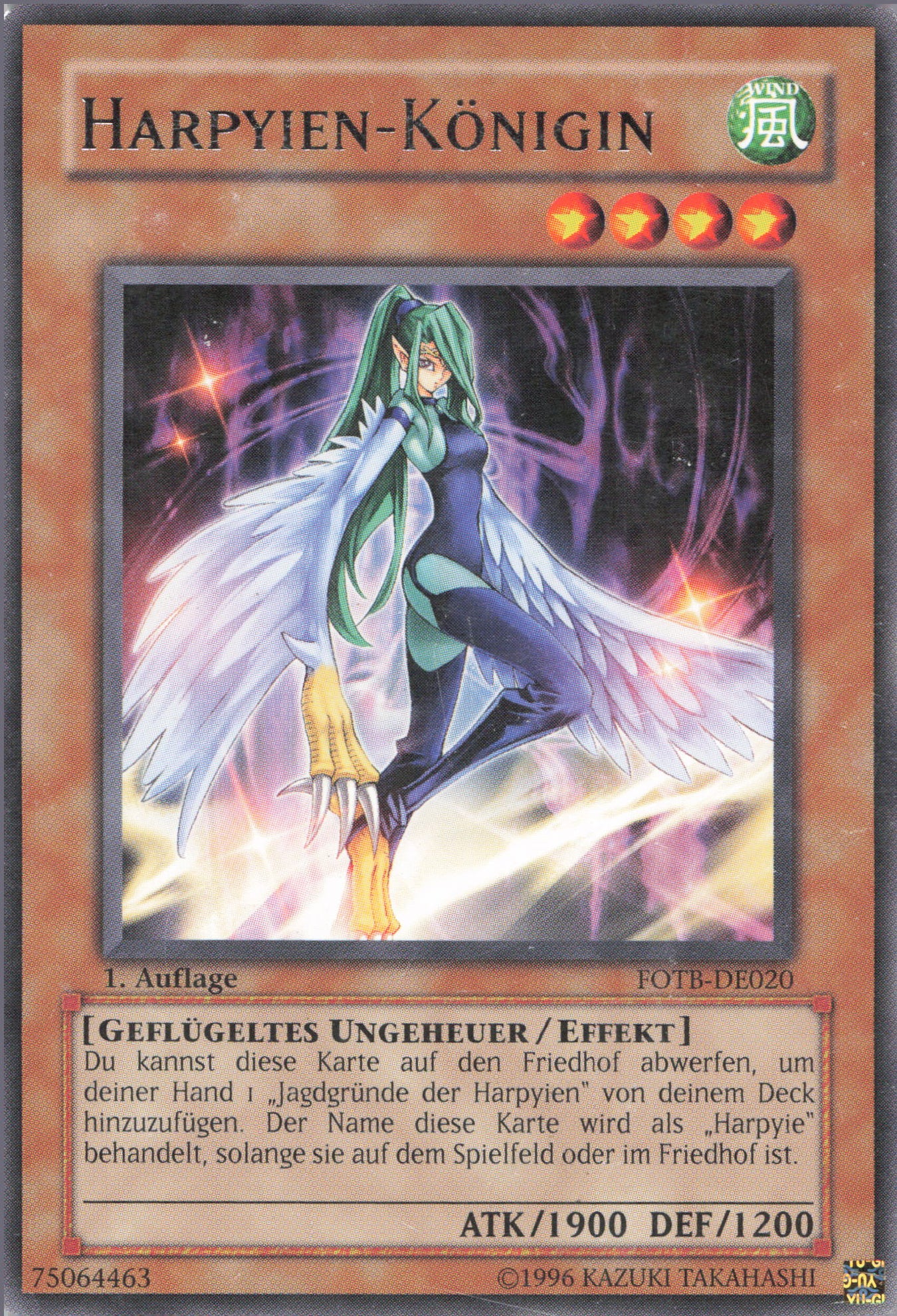 Yu-Gi-Oh! Harpyien-Königin (V.1)