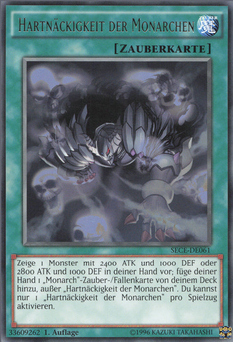 Hartnäckigkeit der Monarchen SECE-DE061 Rare