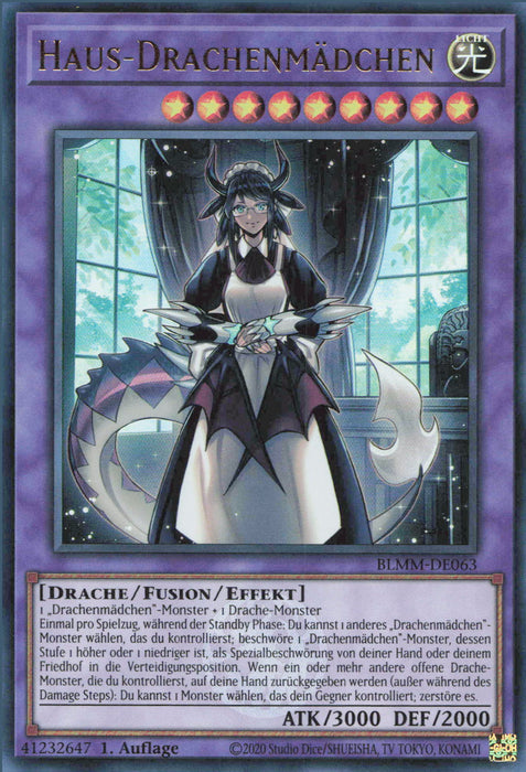 Haus-Drachenmädchen BLMM-DE063 Ultra Rare Deutsch