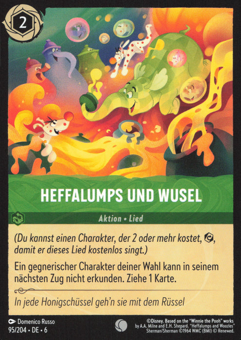 Heffalumps und Wusel 6AZS-095 Common Deutsch