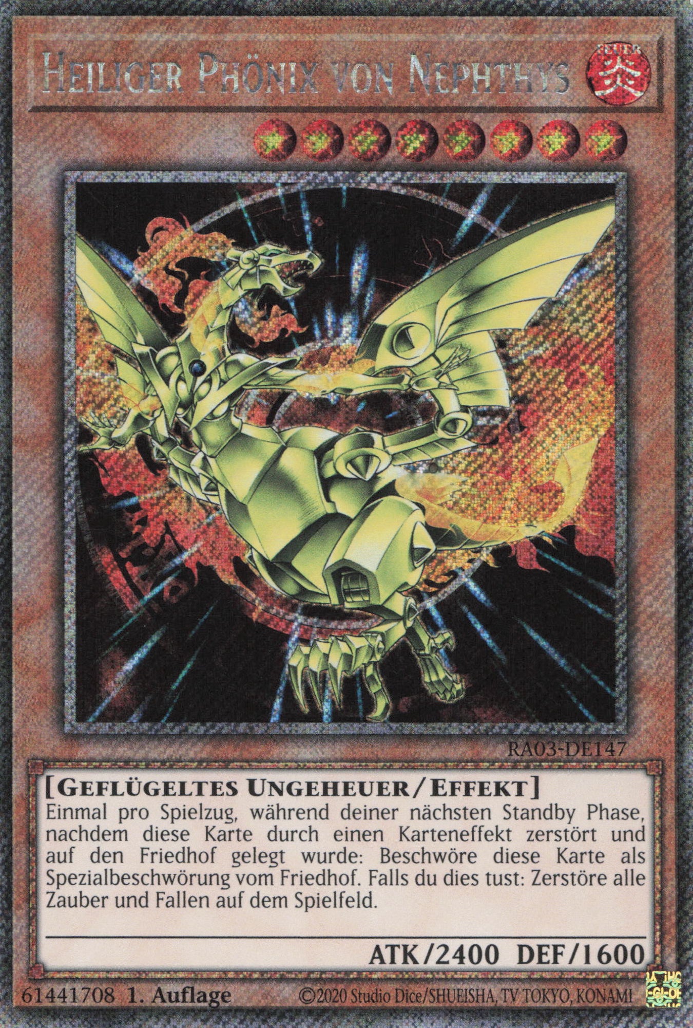 Yu-Gi-Oh! Heiliger Phönix von Nephthys