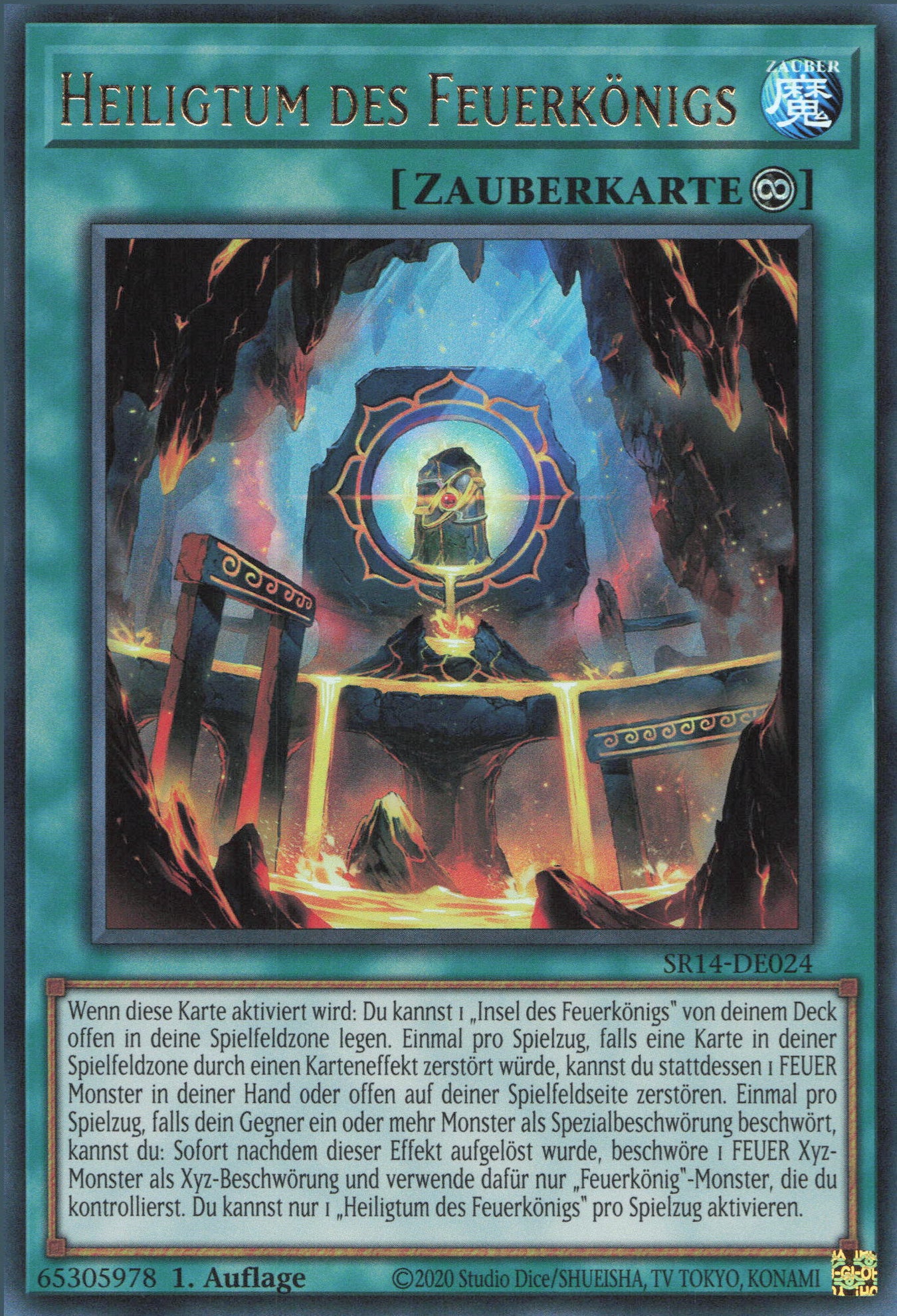 Yu-Gi-Oh! Heiligtum des Feuerkönigs