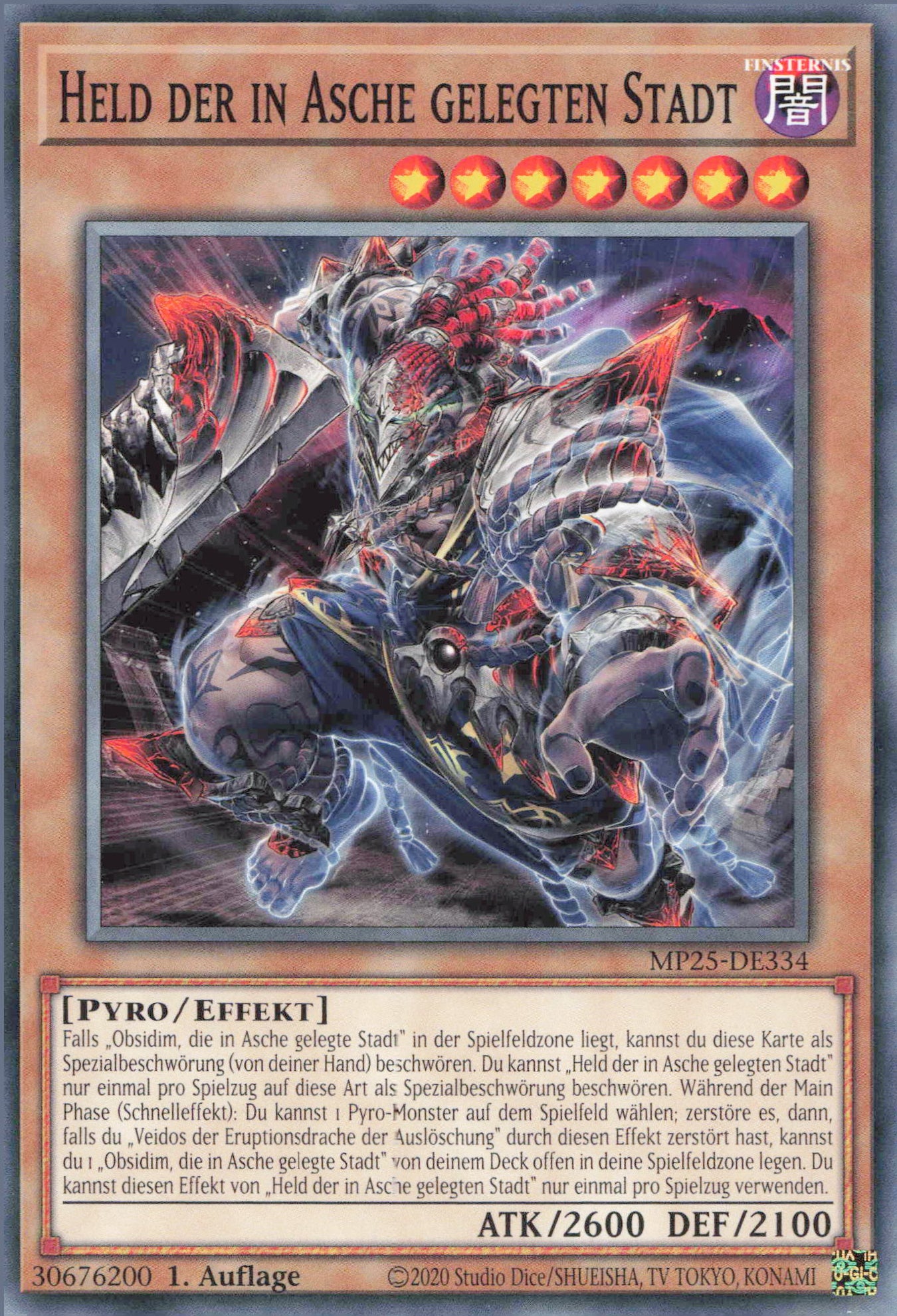 Yu-Gi-Oh! Held der in Asche gelegten Stadt