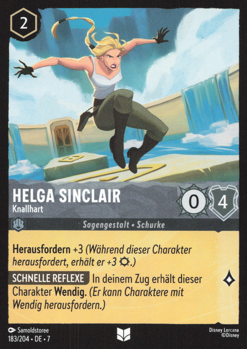 Helga Sinclair - Knallhart 7ARI-183 Uncommon Deutsch