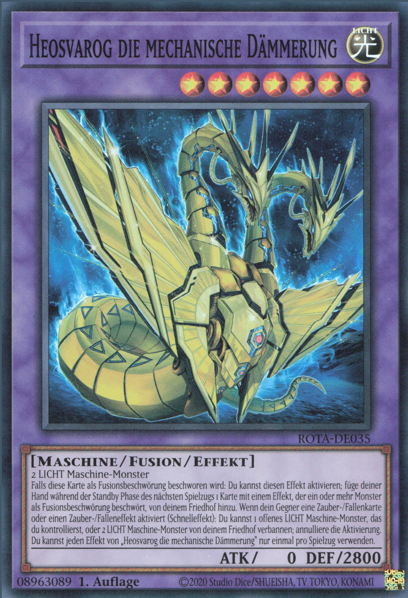 Yu-Gi-Oh! Heosvarog die mechanische Dämmerung