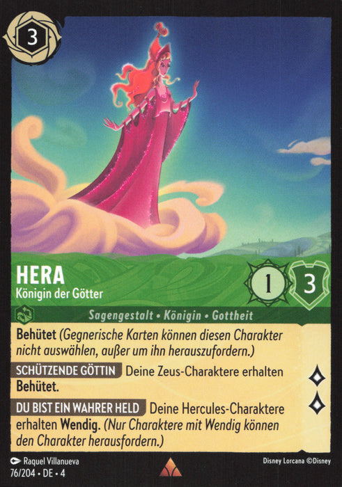 Hera - Königin der Götter 4URS-076 Rare Deutsch