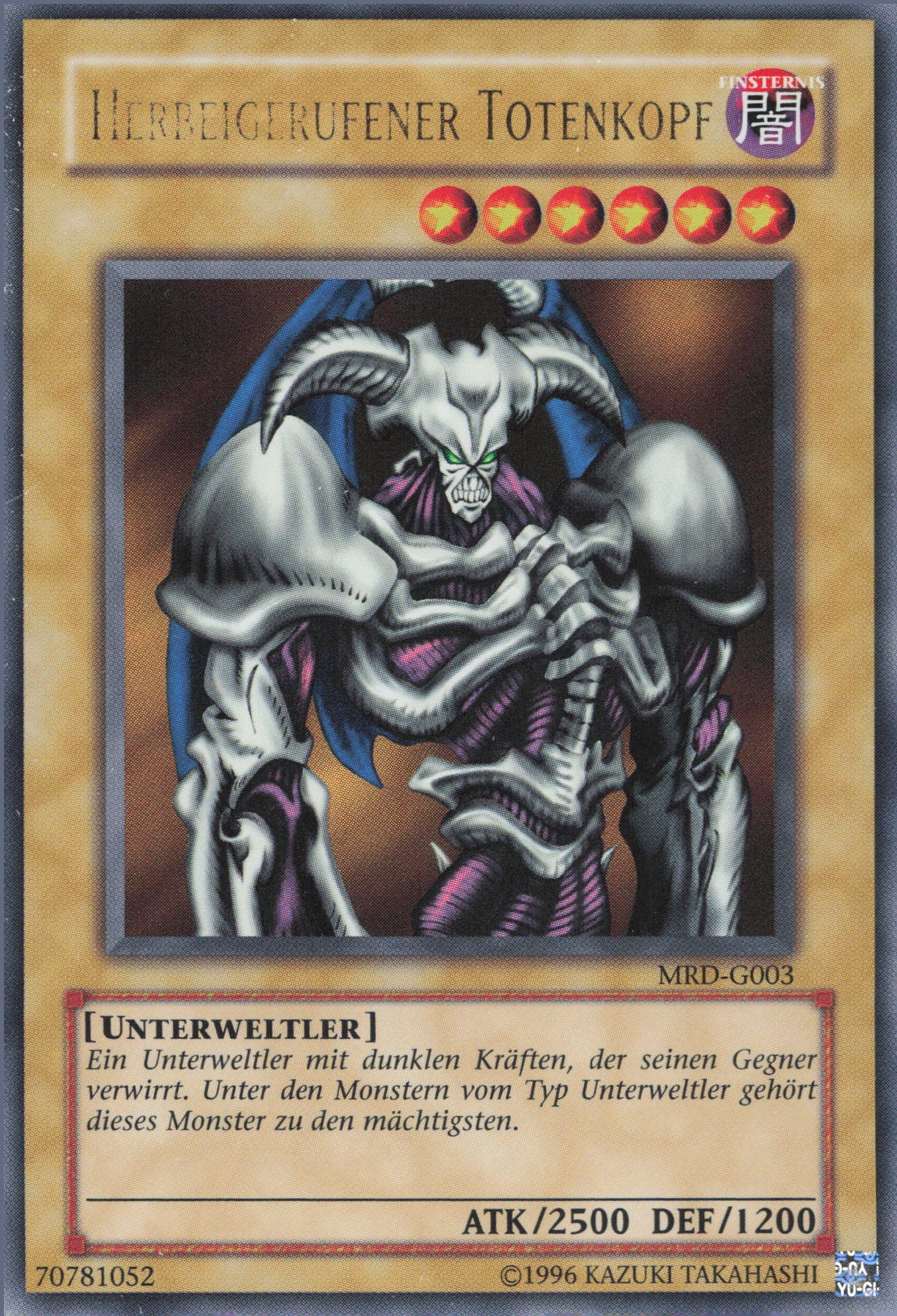 Yu-Gi-Oh! Herbeigerufener Totenkopf (V.1)