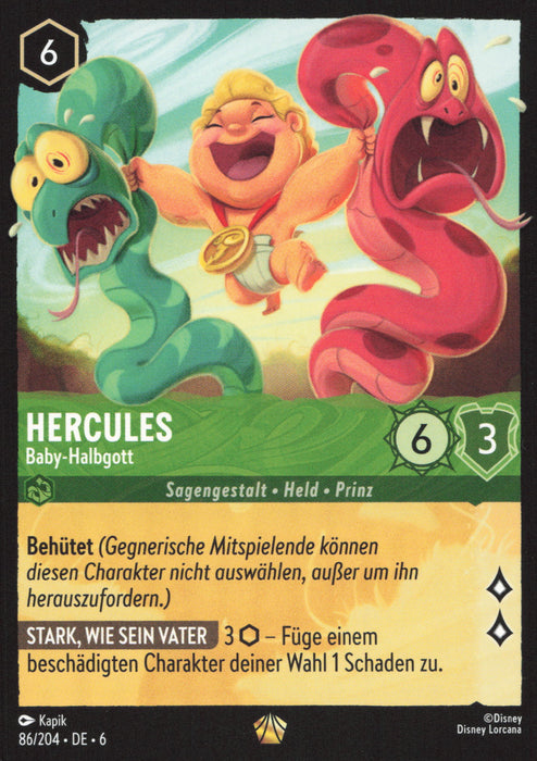 Hercules - Baby-Halbgott 6AZS-086 Legendary Deutsch