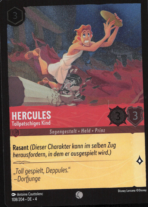 Hercules - Tollpatschiges Kind 4URS-108 Common Deutsch