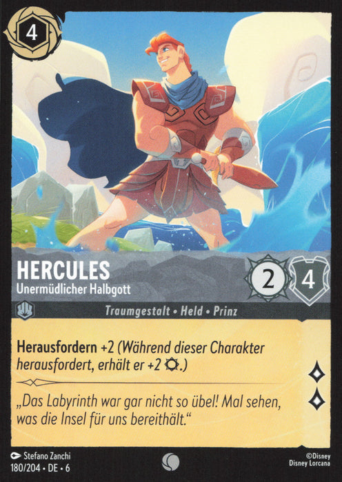 Hercules - Unermüdlicher Halbgott 6AZS-180 Common Deutsch