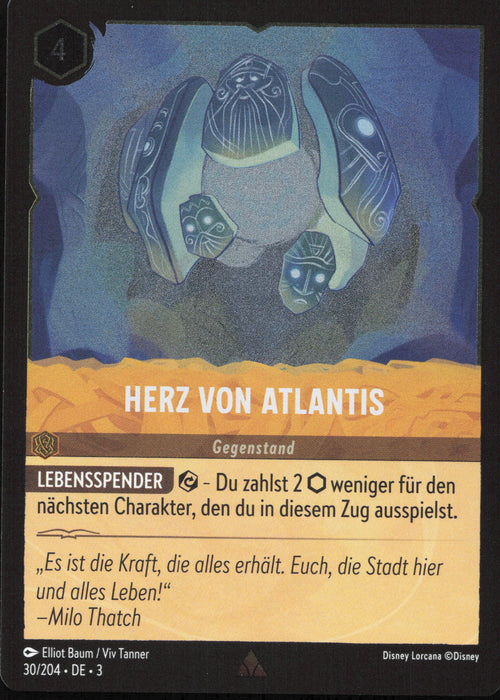 Herz Von Atlantis 3INK-030 Rare Deutsch