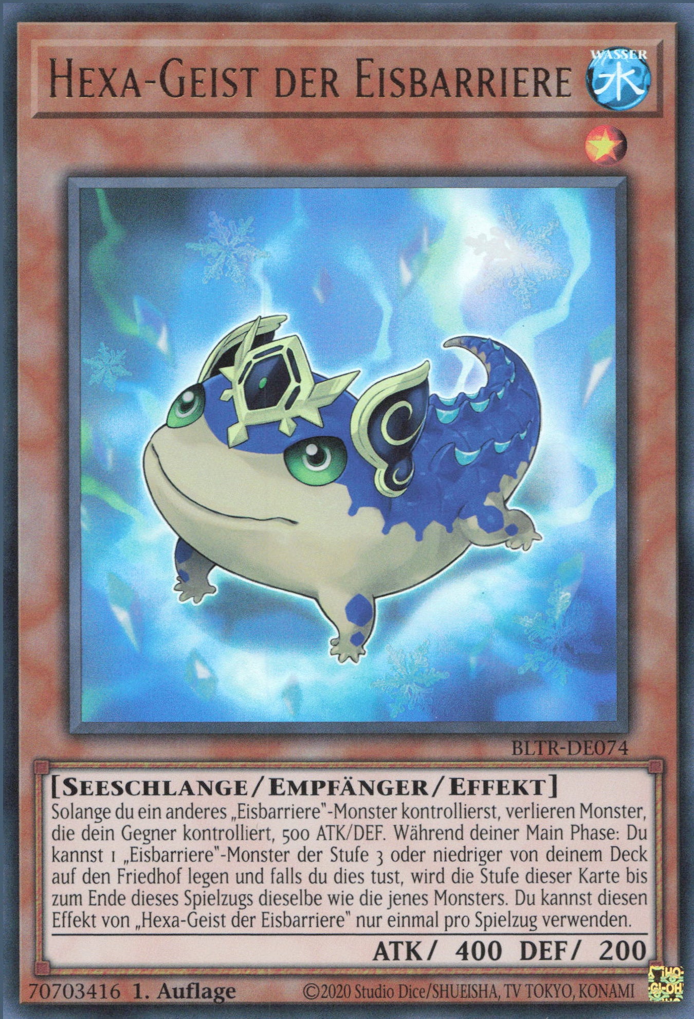 Yu-Gi-Oh! Hexa Spirit of the Ice Barrier