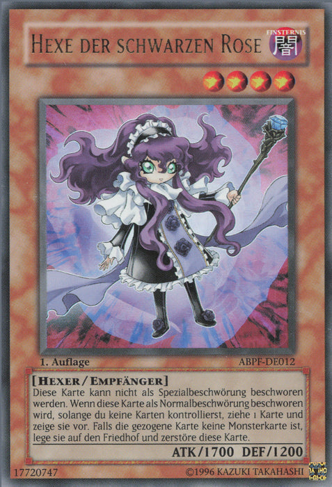 Hexe der schwarzen Rose (V.1) ABPF-DE012 Ultra Rare