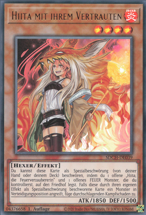 Hiita mit ihrem Vertrauten (V.2) SDCH-DE039 Ultra Rare