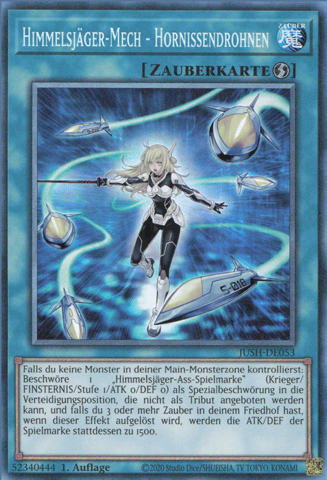 Himmelsjäger-Mech - Hornissendrohnen (V.2) JUSH-DE053 Collectors Rare Deutsch