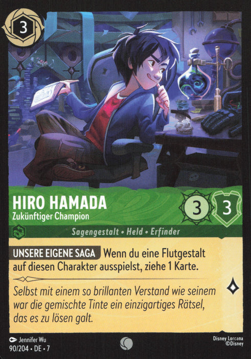 Hiro Hamada - Zukünftiger Champion 7ARI-090 Common Deutsch