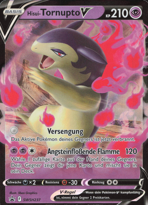 Hisui-Tornupto V SWSH-237 Promo Deutsch