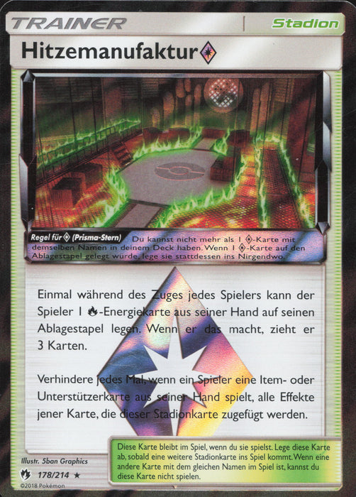 Hitzemanufaktur ◇ LOT-178 Holo Rare Deutsch