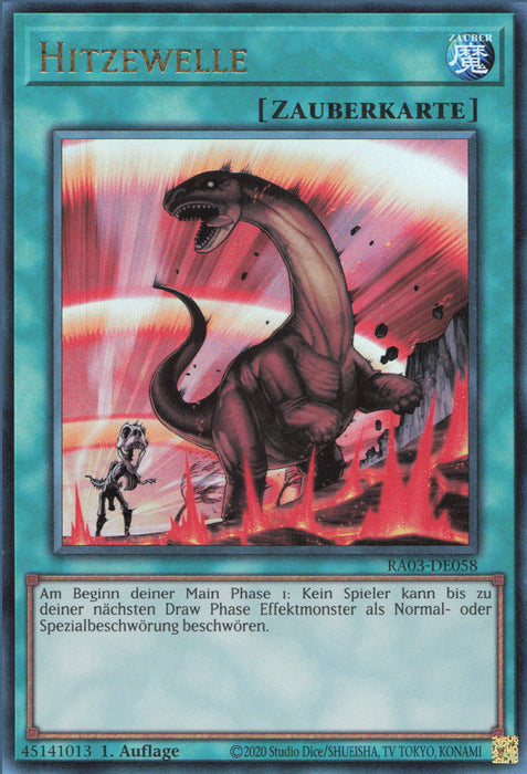 Hitzewelle (V.7) RA03-DE058 Ultimate Rare Deutsch