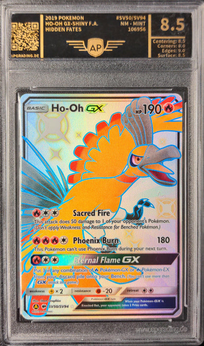 Ho-Oh GX HIF-SV50 Secret Rare Englisch APG 8.5