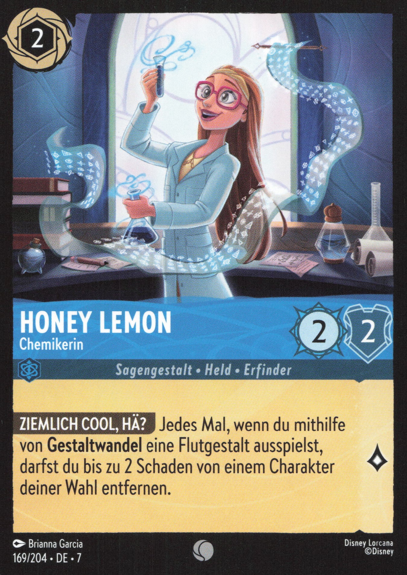 Alle Honey Lemon Charakterkarten in Disney Lorcana