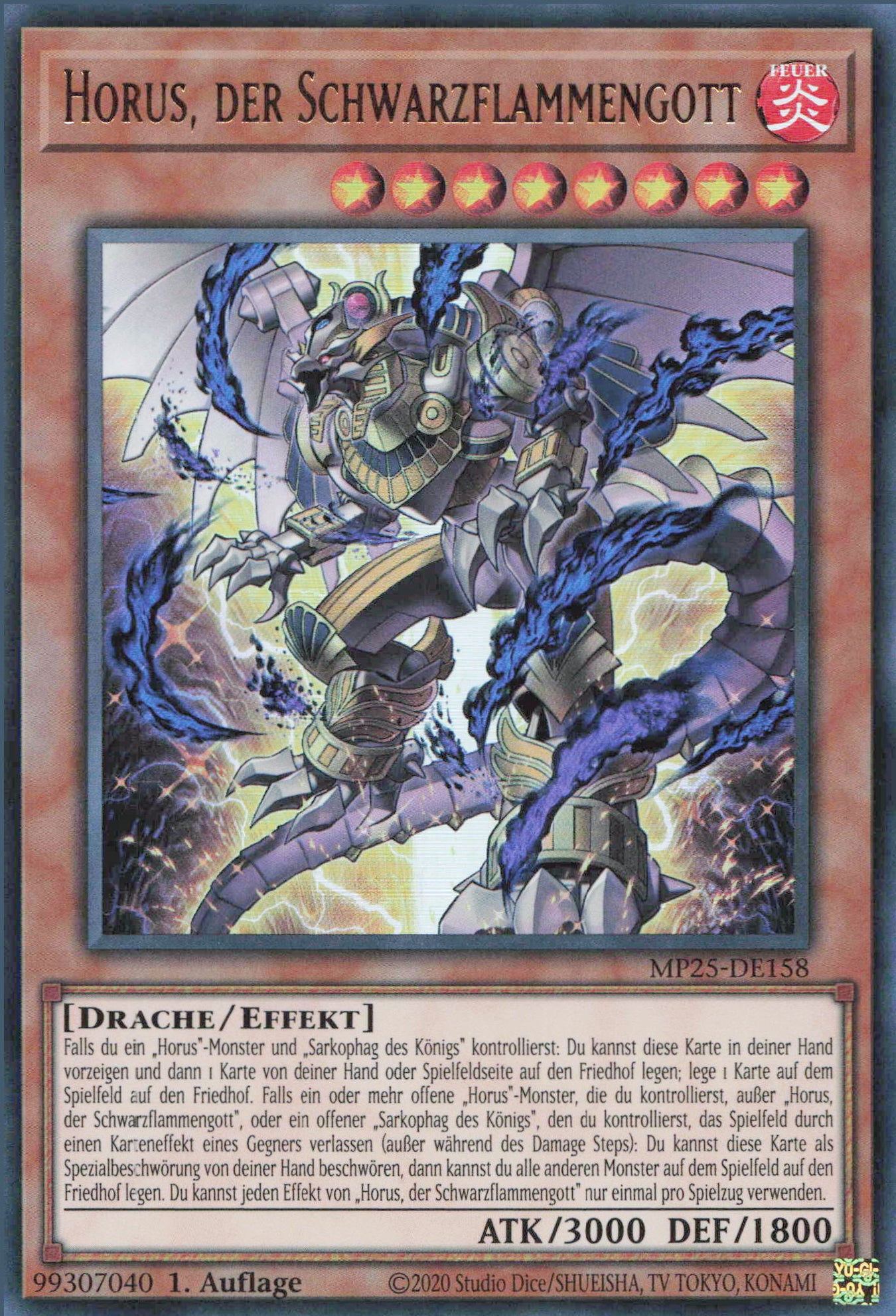 Yu-Gi-Oh! Horus, der Schwarzflammengott