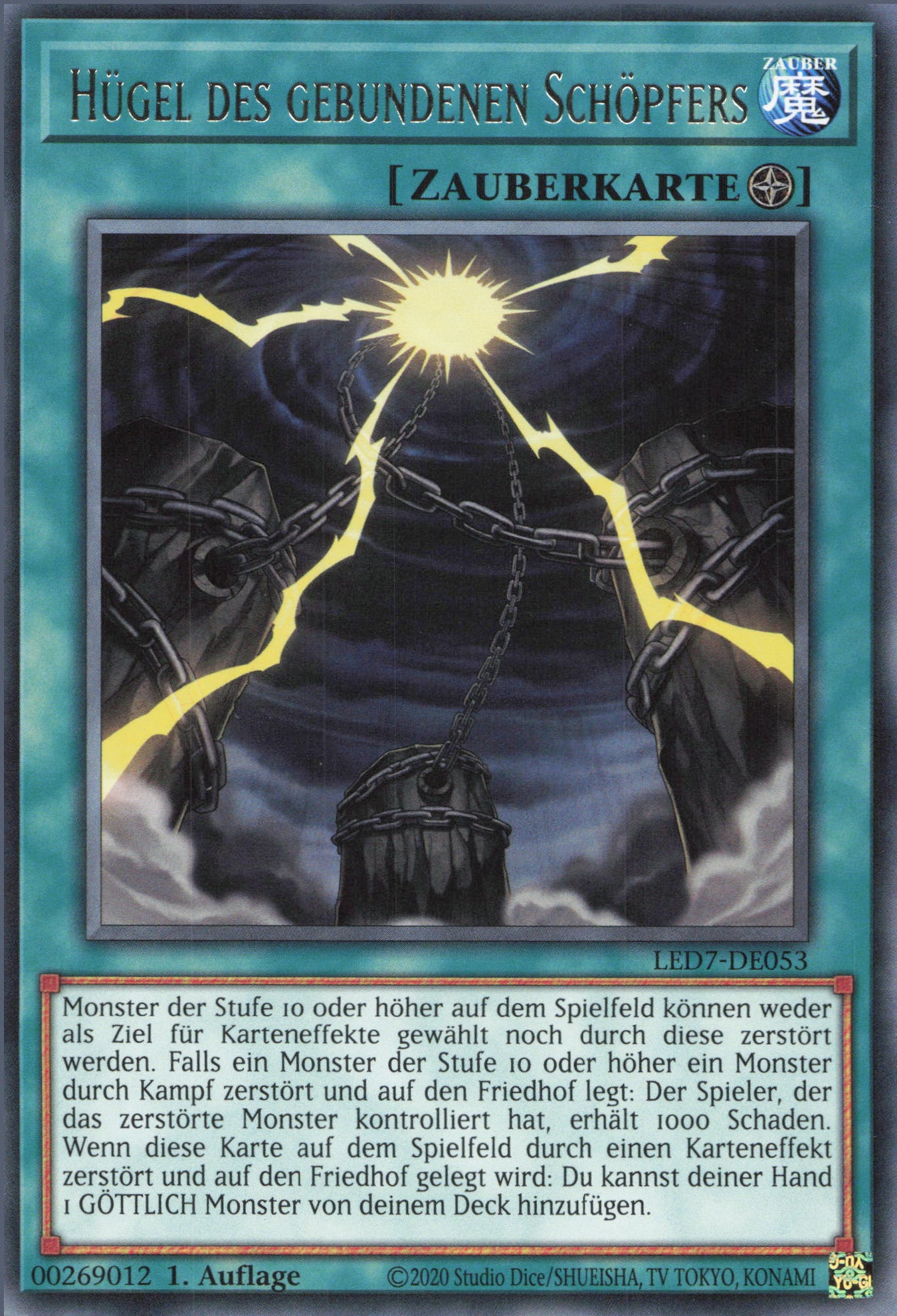 Yu-Gi-Oh! Hügel des gebundenen Schöpfers