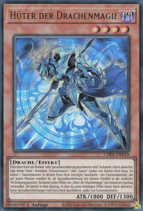 Hüter der Drachenmagie CH01-DE018 Ultra Rare Deutsch