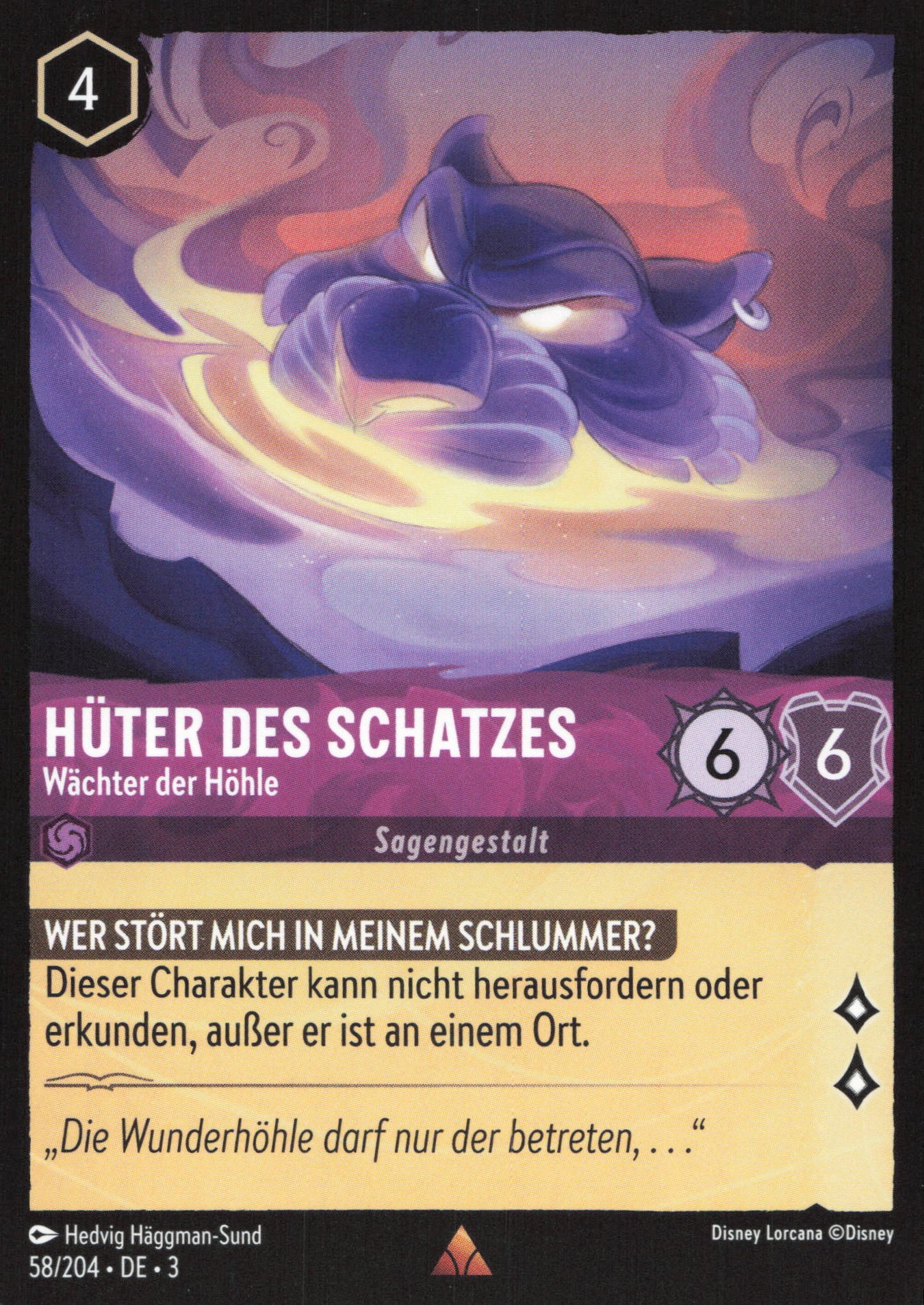 Alle Hüter des Schatzes Charakterkarten in Disney Lorcana